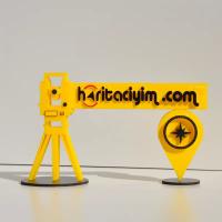 Haritacılara Masaüstü İsimlik  Sarı Hediyeler
