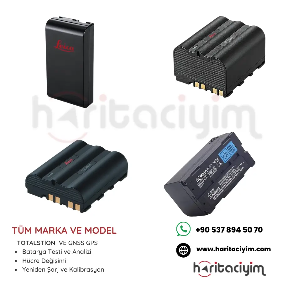 GNSS GPS Batarya Tamiri
