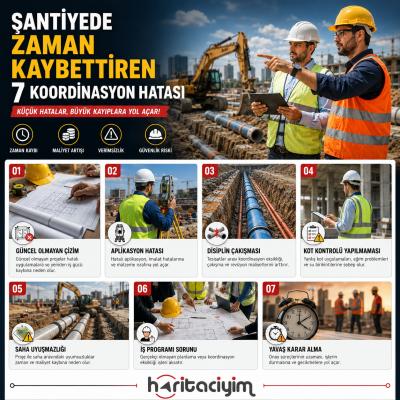 Şantiyede Zaman Kaybettiren Hatalar