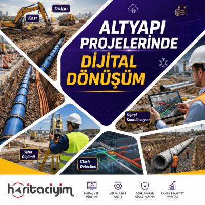 Altyapı Projelerinde Dijital Dönüşüm